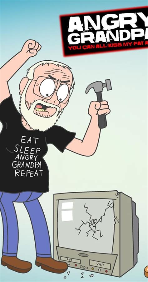 angry grandpa cartoon